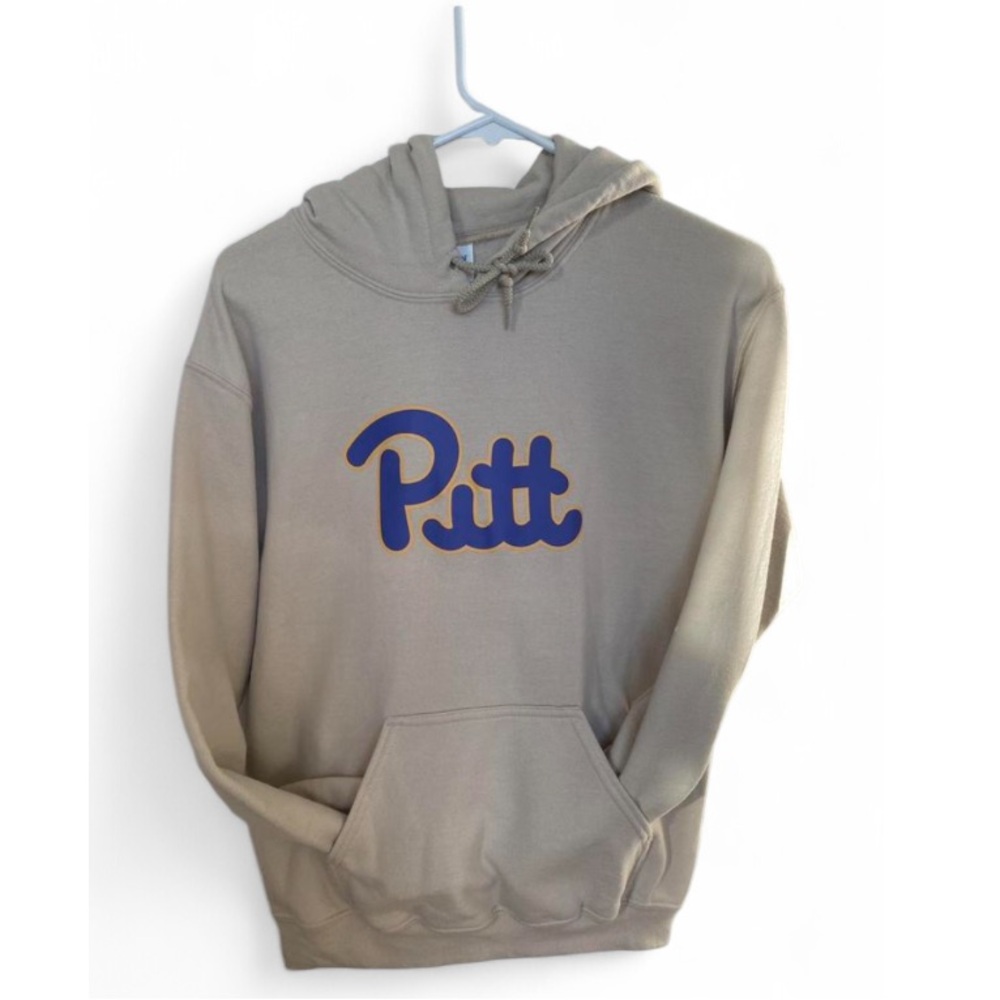 Women's Gildan Tan/Cream Pitt Hoodie